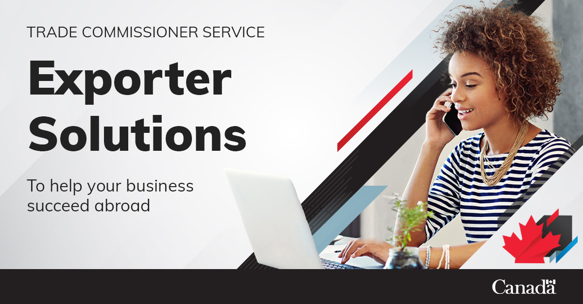 ⚠️ JUST LAUNCHED: Exporter Solutions, our new online service to help #CanadianBusinesses quickly resolve export problems: ow.ly/jutf50FQ53V #BusinessSolutions