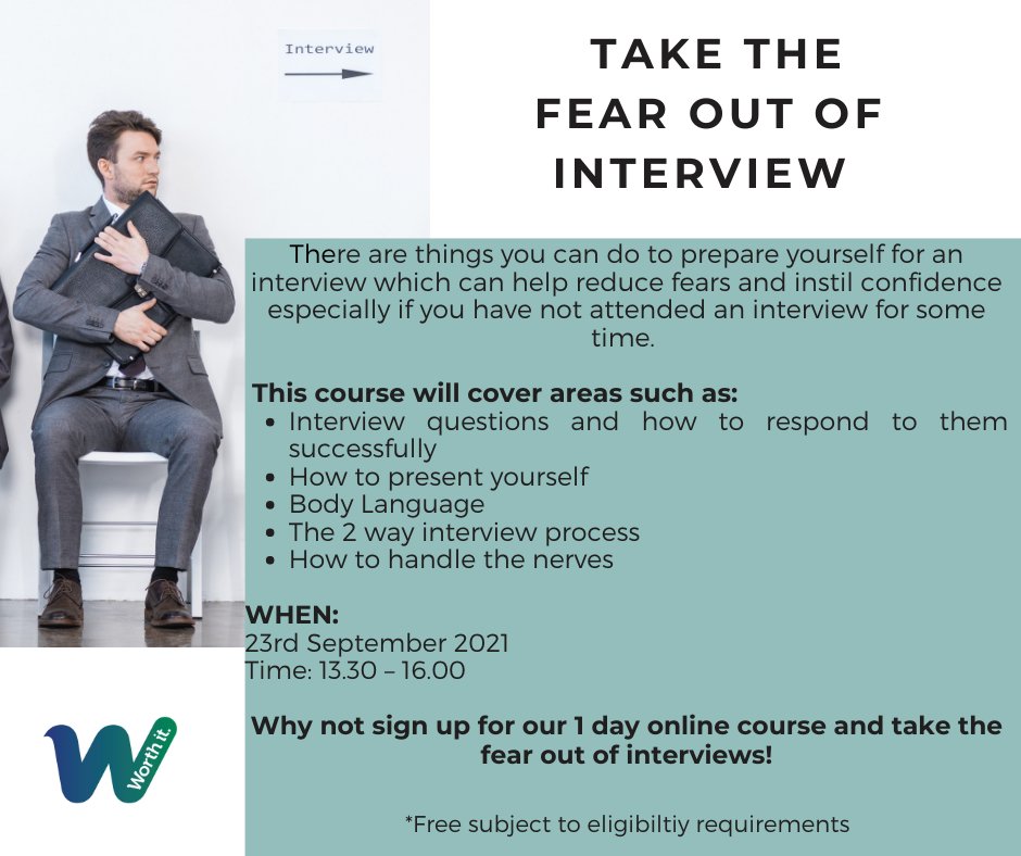 WBCLLearning's tweet image. REGISTER YOUR INTEREST HERE ➡️ 
forms.office.com/r/ZH53arBin3

#interviewpreparation #interviewskillstraining #onlinecourses #onlinelearning #wbcllearning #knowledge #skills
@WBCWorkMatch @wandbc