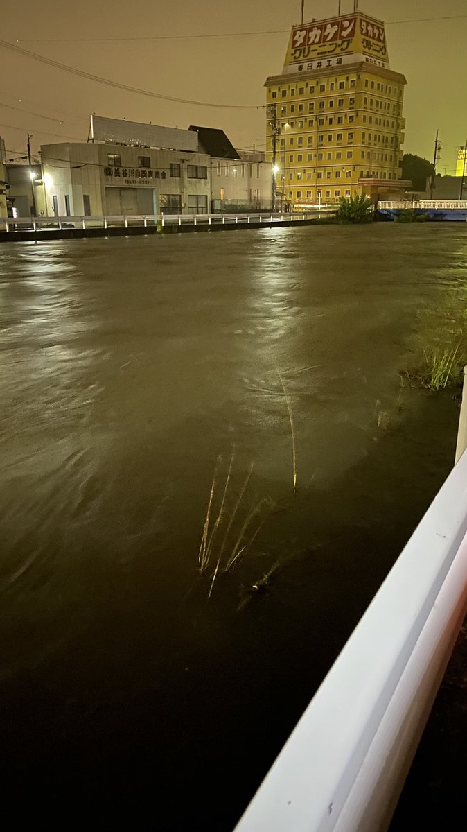 tomozotom's tweet photo. 東海集中豪雨の再来か？
地蔵川付近の住民の皆さんは非難してください！ https://t.co/npR1e4w7OG