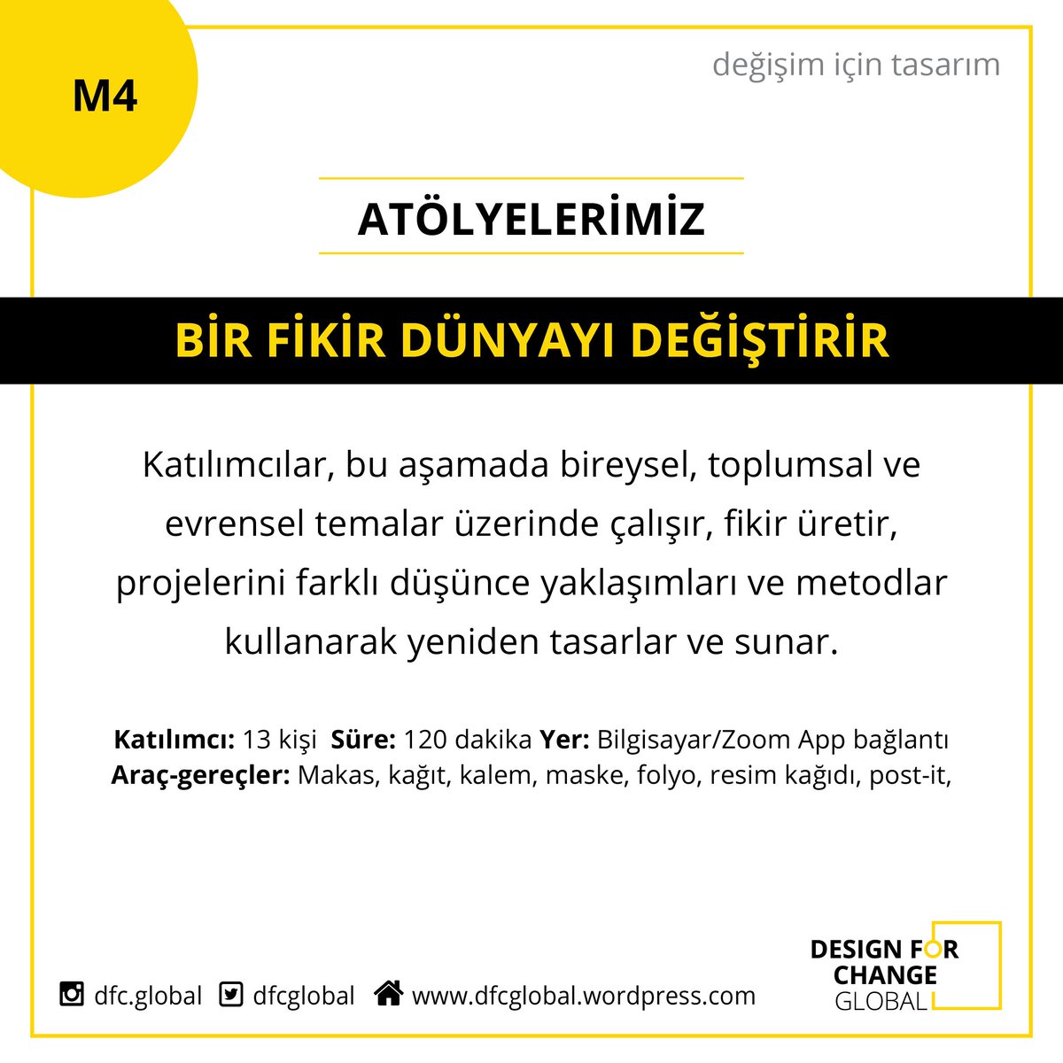 Değişim İçin Yeniden Tasarla
Atölyelerimiz... 
#değişimiçintasarım #designforchange
#değişimiçinyenidentasarla