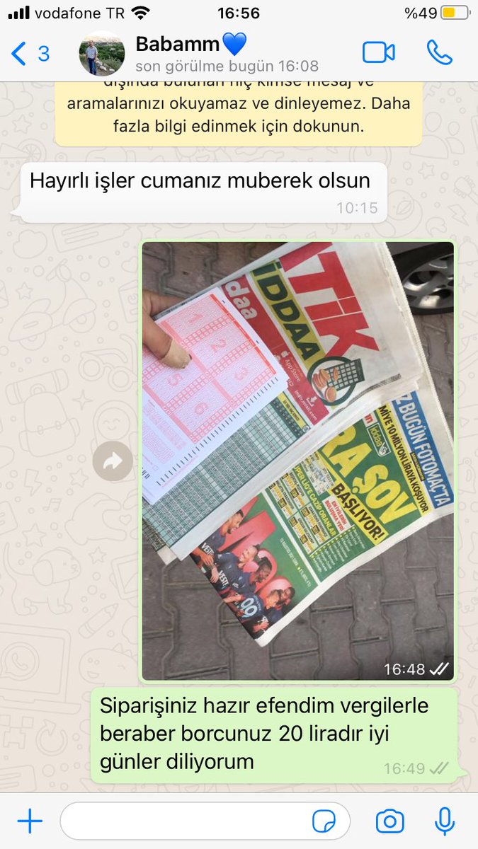 Bizim geçimimiz de böyle işte :)