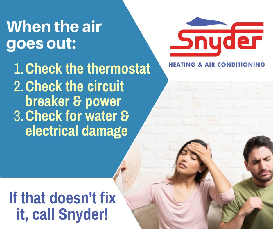 Snyder Heating & Air Conditioning tweet media