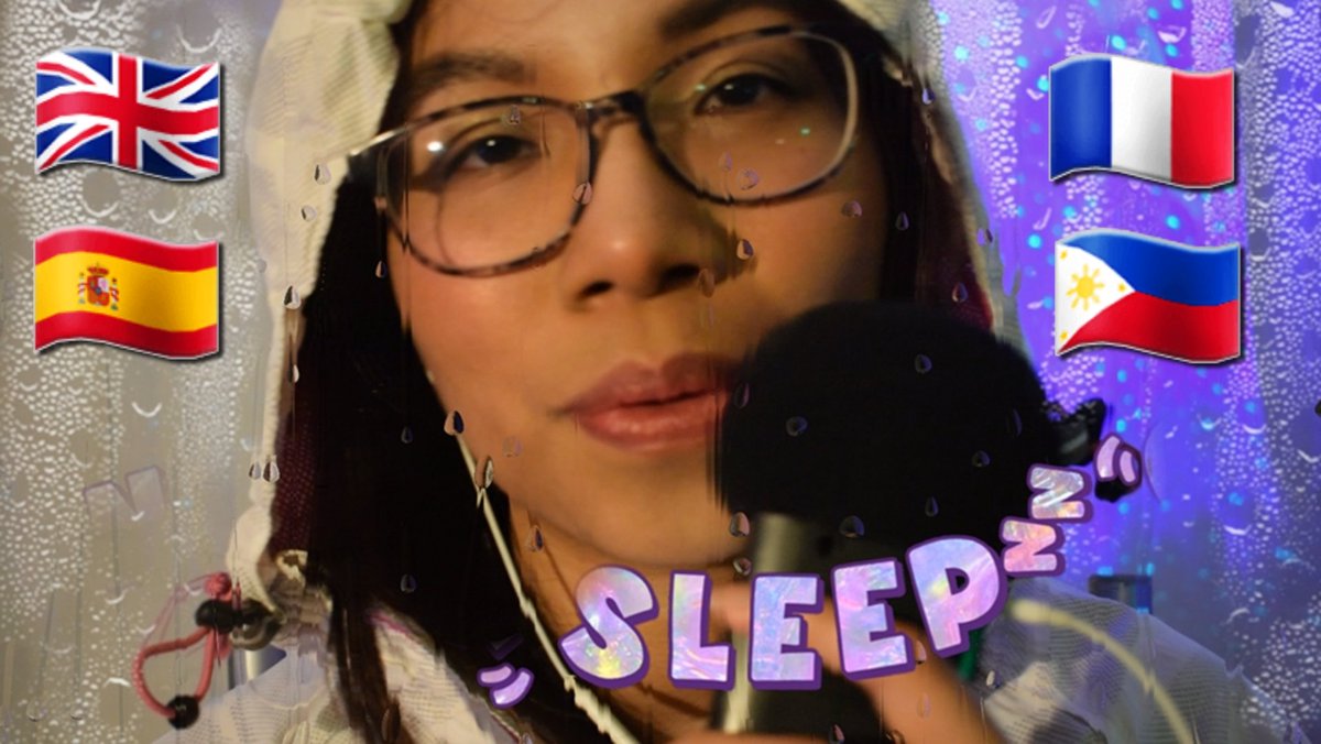 MisschicAsmr's tweet image. Hello/bonjour/hola/kumusta! New #multilingual video tonight at 10 pm BST! I'll be whispering your requested #ASMR #triggerwords. It's been raining a lot here so there's #rain sounds too. 🇬🇧🇲🇫🇪🇦🇵🇭  Hope to see you at the premiere
youtu.be/HF853qcuZ-c
#asmrlanguages #languages