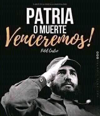 Este grito profundo de una nación por su derecho a la vida, frente a la amenaza imperial de aniquilarlo, sigue siendo la certeza que guía nuestros pasos:
¡Patria o Muerte! 
¡Venceremos!
#Cuba #CubaEsSalud <a href="/cuba_coopera/">CubaCoopera</a> <a href="/MINSAPCuba/">Ministerio de Salud Pública de Cuba</a> #FidelPorSiempre #FidelViveCubaSigue