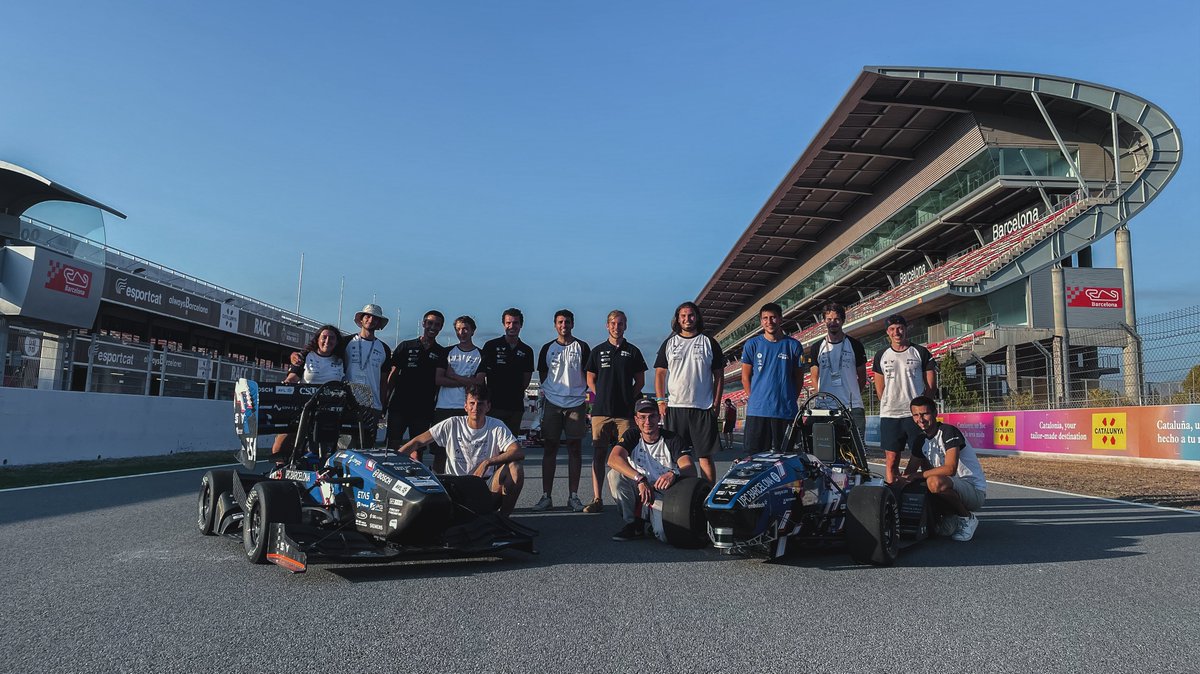Last week our both cars competed in Formula Student Spain in Circuit de Barcelona - Catalunya, near our hometown. The team was really excited for this competition because we wanted to surpass our results in previous competitions.