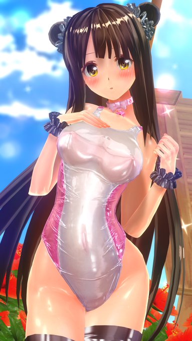 チョイ透け競泳水着
#COM3D2 