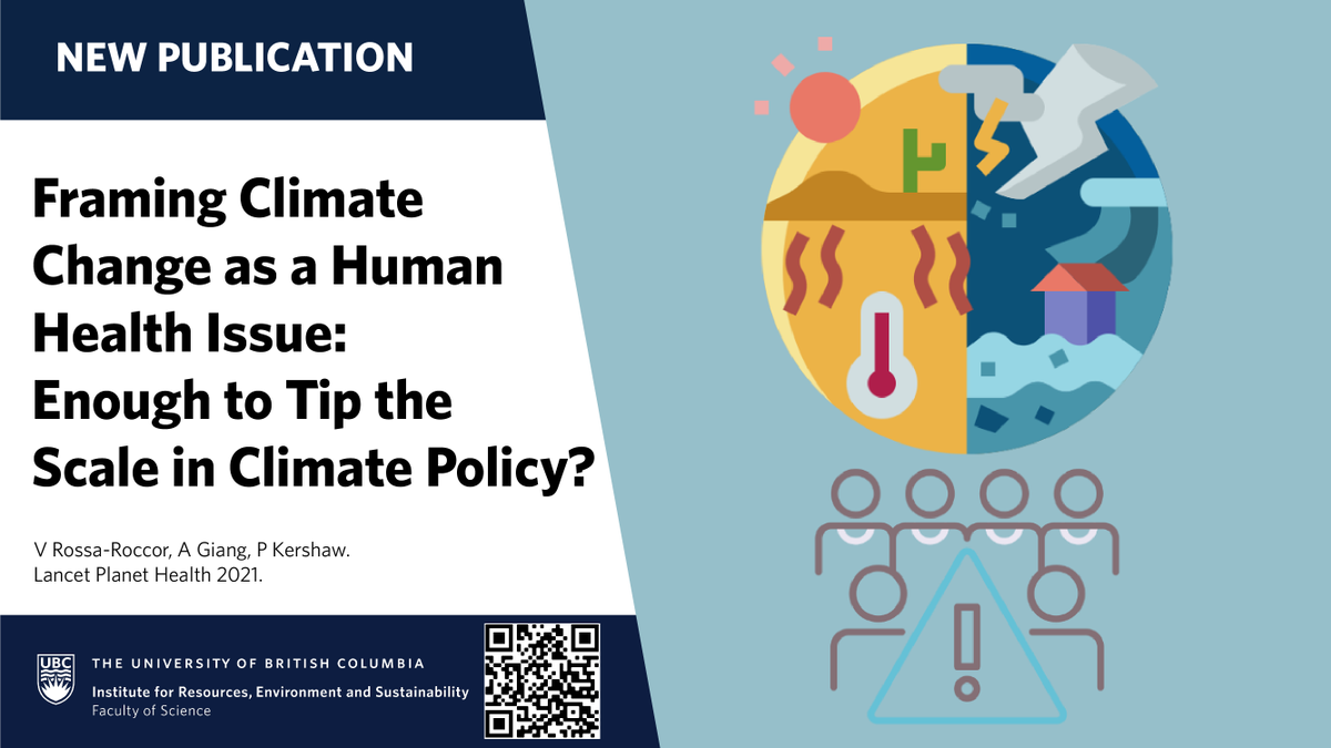 ubcires's tweet photo. To confront the #ClimateCrisis, Drs. @verena_rossa, @amandagiang & Paul Kershaw argue that it is time for #academics to expand their knowledge mobilization approaches to include evidence-based strategies, such as #lobbying or #civilresistance.
📄 https://t.co/7ScmmzkW0S https://t.co/nK1eRMe8Se