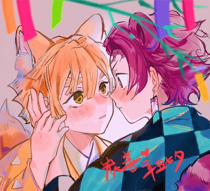 坂球製🍙さんがTwitterに投稿した我妻善逸(鬼滅の刃)のイラスト。
