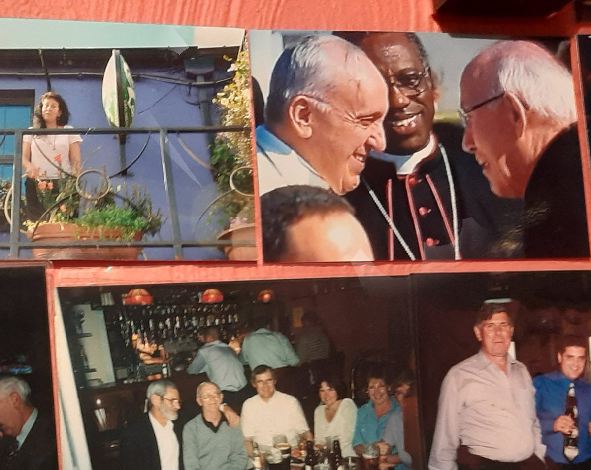 joefla's tweet photo. The #MarketBar in #Longford have been updating their famed photo wall during COVID. Features many regulars and sadly many no longer with us. There's the odd surprise addition as well https://t.co/Z7r7r7RZ7Z