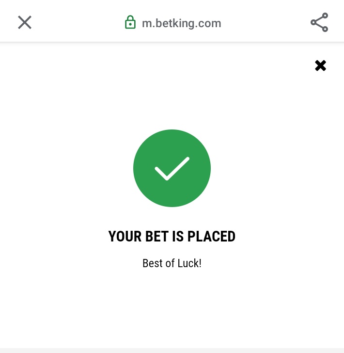 100 AND 10 ODDS ON @BetKingNG 

8 GAMES 100 ODDS 👀🌚🌚🌚🌚

FPL GAMES BASED ON FPL STATS 🎗️🎗️

100 ODDS: 7EVX-FUAGZ-8-DRCD
10 ODDS: FARZF

RT AND LIKE AGGRESSIVELY ♥️♥️🙏🙏

@bossolamilekan1 @itz_bobly23 @GreenTips01 @Ada_Daddyya @Ojcoinz @LeeShegzee @TitusFortune @BetsMane