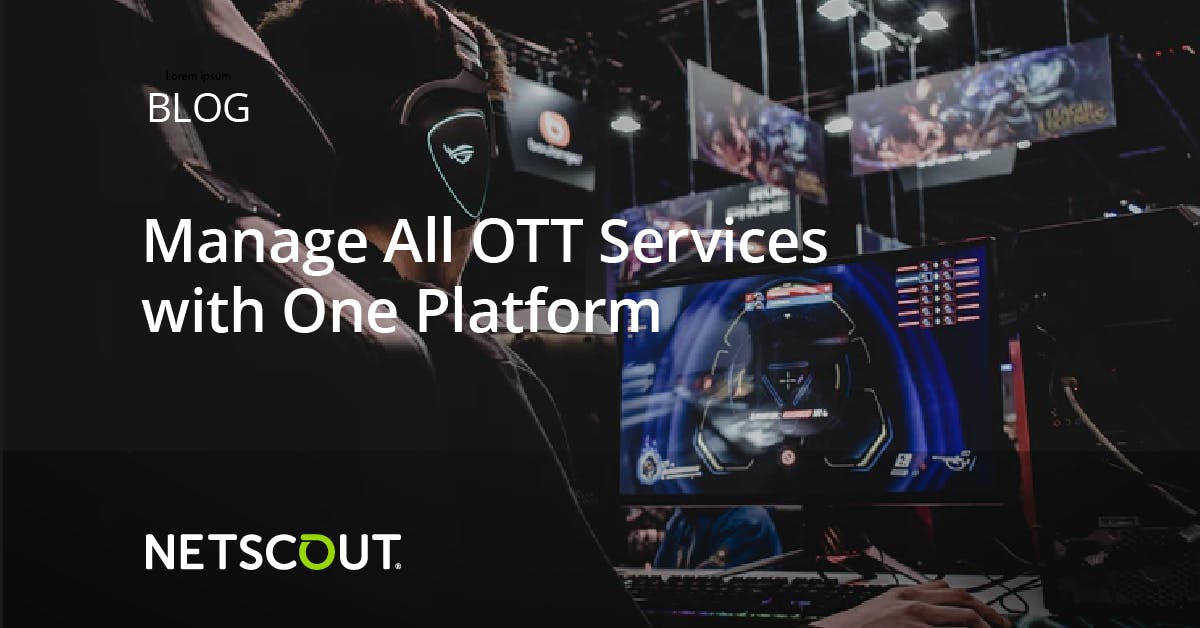 JohnnyDong19's tweet photo. Over-the-top services are the dominant source of traffic in today’s networks. Stay ahead of network issues that could impact your network and the #SubscriberExperience by creating service-specific dashboards to monitor/manage #OTT services.  @NETSCOUT https://t.co/ioJB7hT3Oc https://t.co/ZAOFP8HfaR