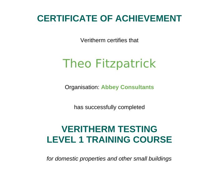 We're still so proud of Theo Fitzpatrick who is now an approved Veritherm testing engineer. 

We love to see our team members grow and develop ❤️