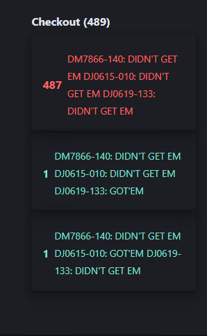 Forgot to setup webhook, but hit 27 Travis/Jordan Tee and Hoodie

<a href="/LinearAIO/">Linear</a> on top🚀🚀

Hopefully can eventually work up to a renewal copy.