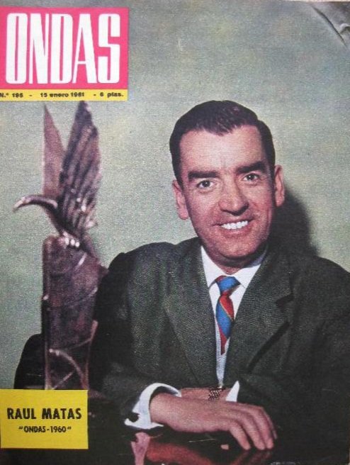 teledeantes's tweet photo. En los años 60 y 70, Raúl Matas tuvo gran éxito en la radio y televisión española, tal como lo muestran estas portadas de revistas. https://t.co/wu5xICLWc1