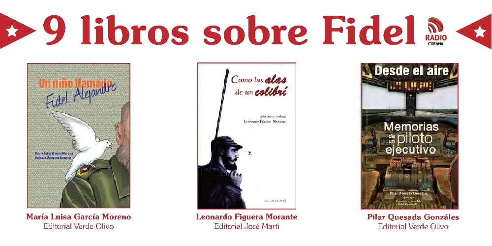 #RecomiendoLeer desde la #RadioCubana 9 libros sobre #Fidel: "Un niño llamado Fidel Alejandro" de María Luisa García Moreno y Rafaela Valerino Romero, publicado por la Editorial Verde Olivo. Descargue
cubadebate.cu/libros-libres/…
 #FidelViveCubaSigue #FidelPorSiempre #FidelVive #Cuba