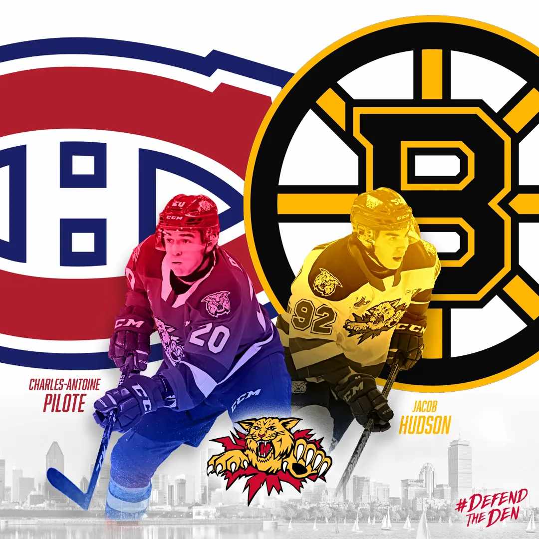 Charles-Antoine Pilote and <a href="/Jacob_Hudson/">Jacob Hudson</a> have both been invited to <a href="/NHL/">NHL</a> development camps this summer. 

All the best, guys!
#DefendTheDen
