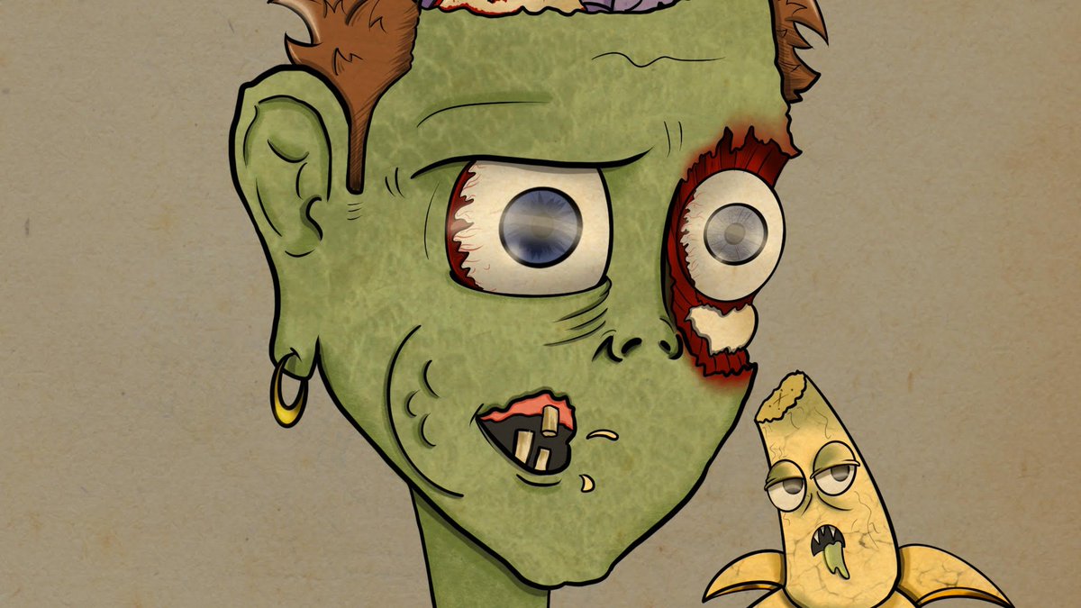 VeganZombiesCC's tweet photo. @bakery_swap Talking about horror - come and join the revolution of the Vegan Zombies NFTs. Less brain more vegetables  https://t.co/cijTjf2Muk https://t.co/e0zvpOWOPL