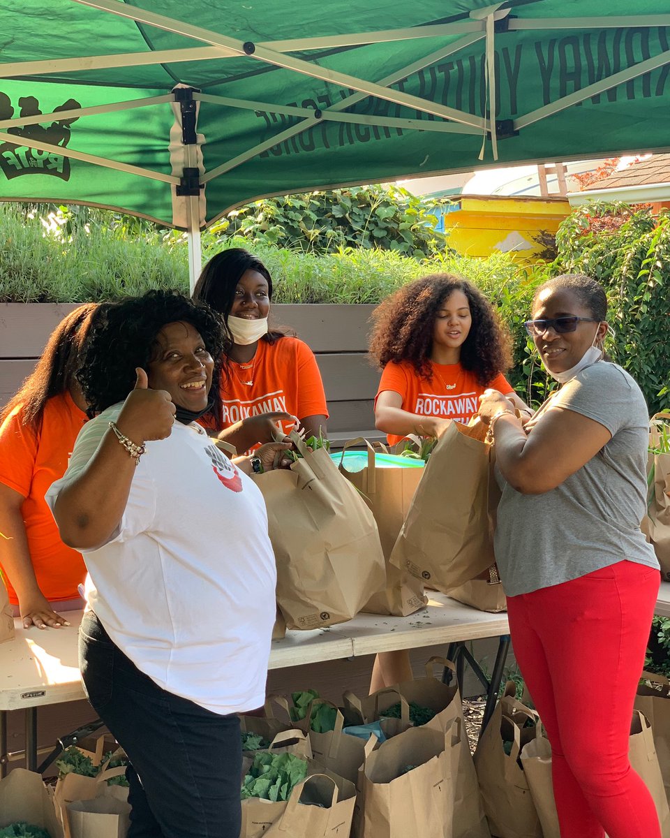 We were able to distribute a weeks worth of farm fresh produce to over 200 families yesterday!  This is what community looks like ❤️

#FarRockaway #FoodJustice #UrbanFarming
