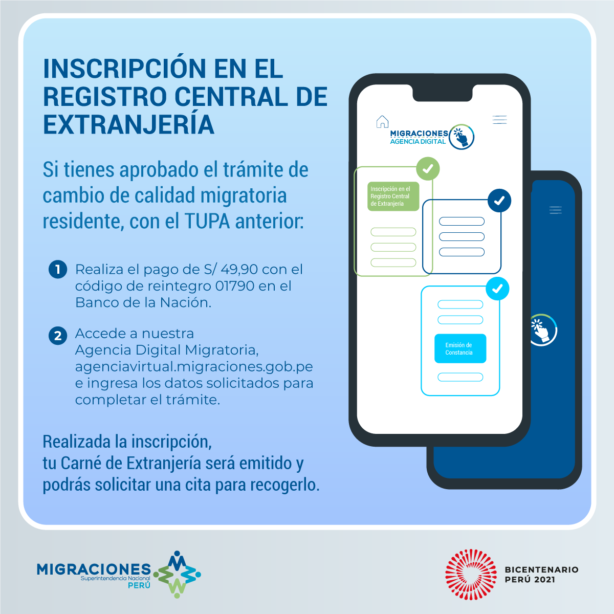 Migraciones Perú on Twitter "MigracionesPerú 🚨Si tienes aprobado el
