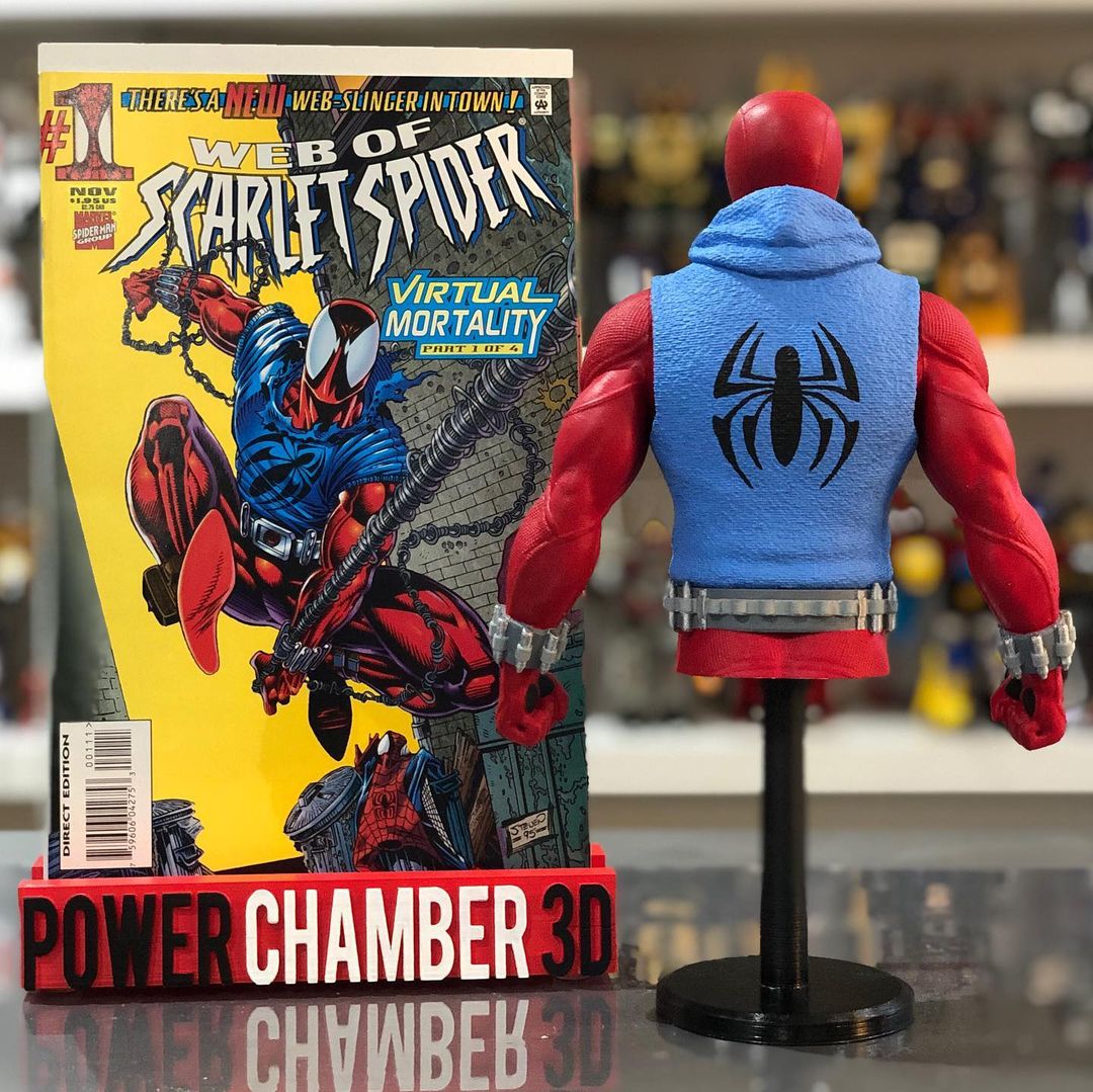 esun3dfilament's tweet photo. Thanks for sharing @power_chamber3d
“Step aside Peter Parker”
STL design by @bstar3dprint.
Printed on #anycubic MegaX
PLA is esun+ cold white from #digitmakers
Painted with #armypainter
👉https://t.co/YVa3K8hJtk
#3dprint #3dprinted #3dprinting #filament #pla #3d #3dprinter https://t.co/hvEMJYxDMo