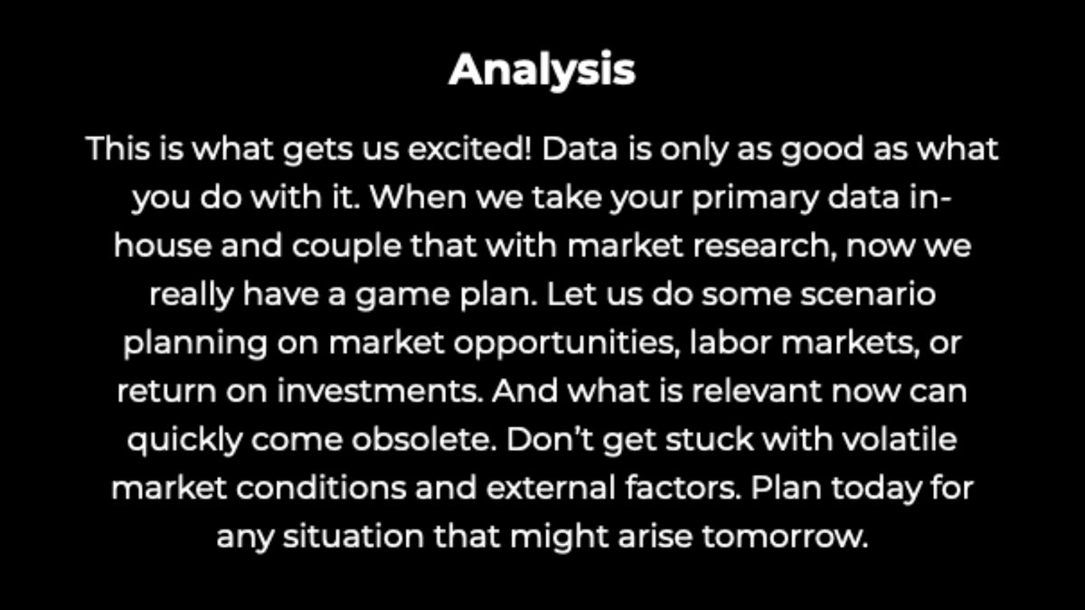 GlobalViewComm's tweet image. Clarity is derived from #data. Meaningful analysis comes from expertise. Our approach is proven to yield results. #DiversityandInclusion #DataAnalysis
bit.ly/3swdyVh