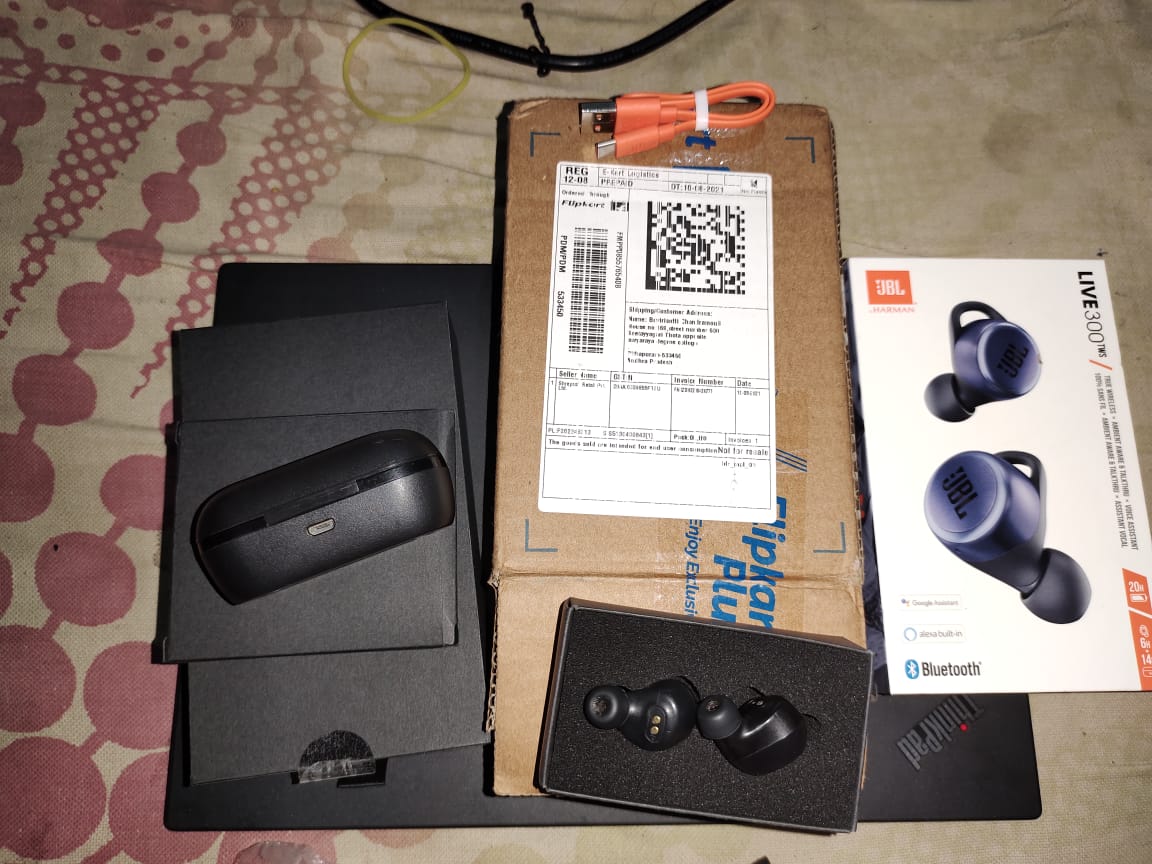 GannabattulaN's tweet photo. we recieved the product we opened the product  we got the product which is JBL c100tws which is wrong product  the charger is c type I got b type. product is also used we need assistance as soon as possible... https://t.co/Tg2tgcXl7j