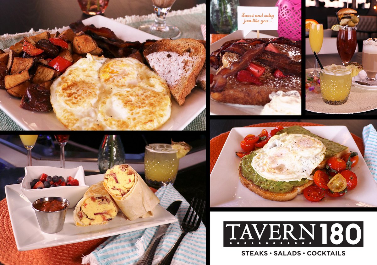 Tavern180's tweet photo. We are open every weekend ALL weekends for brunch! Enjoy our specialty brunch menu along with bottomless mimosas and house juice! 🥂 Brunch items may vary per location #Tavern180

Explore our menu 👉 https://t.co/bskGqCPYL9 https://t.co/wLa6nsB1hS