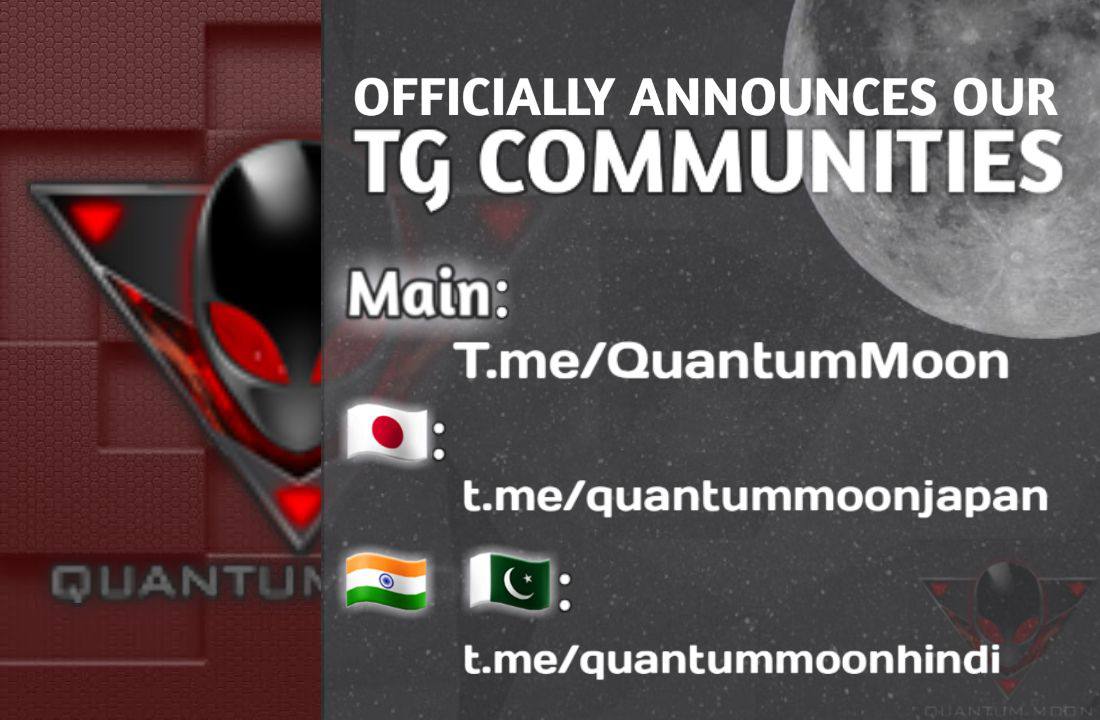 QuantummoonS's tweet photo. $QMM #QuantumMoon #BSCGems #BinanceSmartChain https://t.co/SkzWaSAuyk