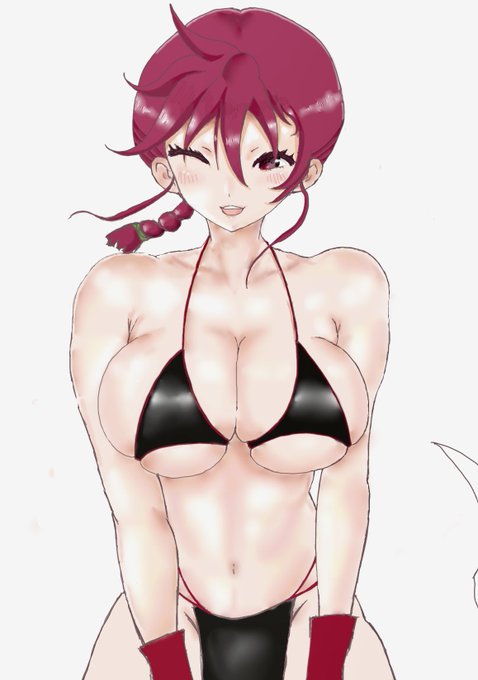 上半身の色塗ったらドッと疲れてしまった…。
暑中見舞いの意味合いも込めて描き始めたので、なんとかお盆休み終了までには完成させたいぞ💪🔥 