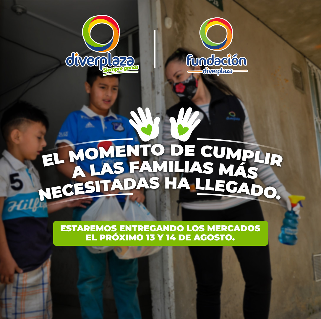 DiverplazaCC's tweet photo. El gran momento ha llegado y Diverplaza junto a la Fundación Diverplaza estaremos haciendo entrega de las donaciones a las familias más necesitadas de la localidad. Gracias por que sus aportes han permitido que esto sea posible. 

#Ayuda #yoteayudo #manoamiga https://t.co/fTxnmLfihM