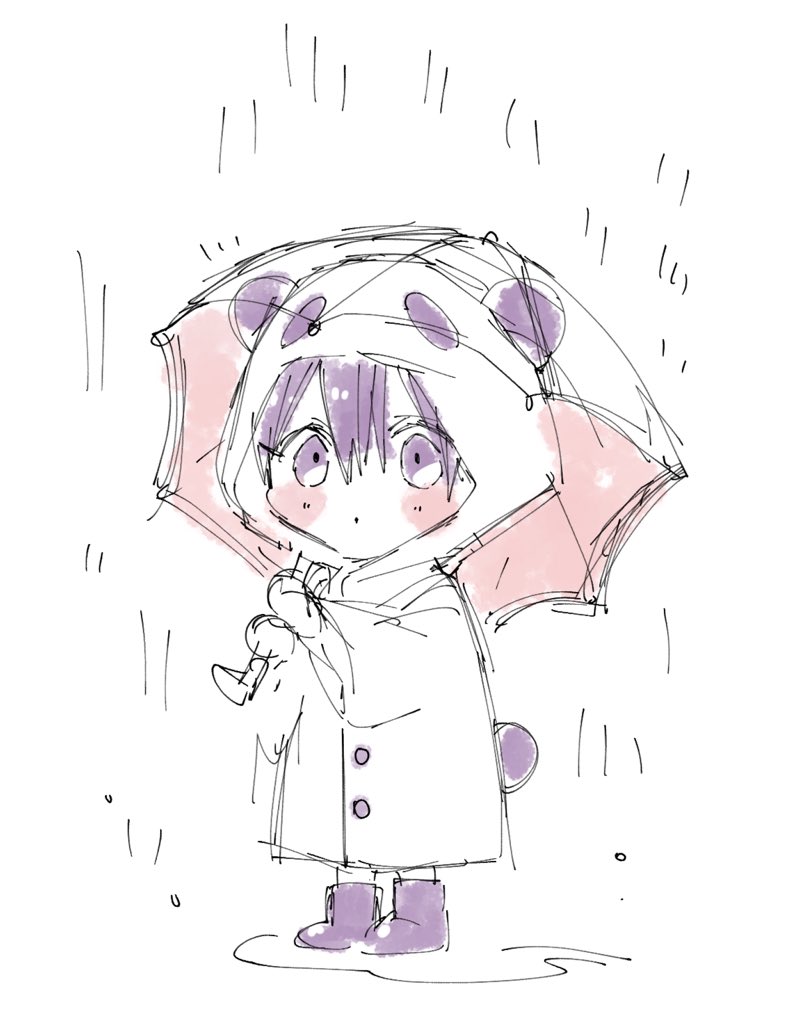 「🐼☔️ 」|ぺそ太郎 ☺︎ 4/7ドラマCD発売のイラスト