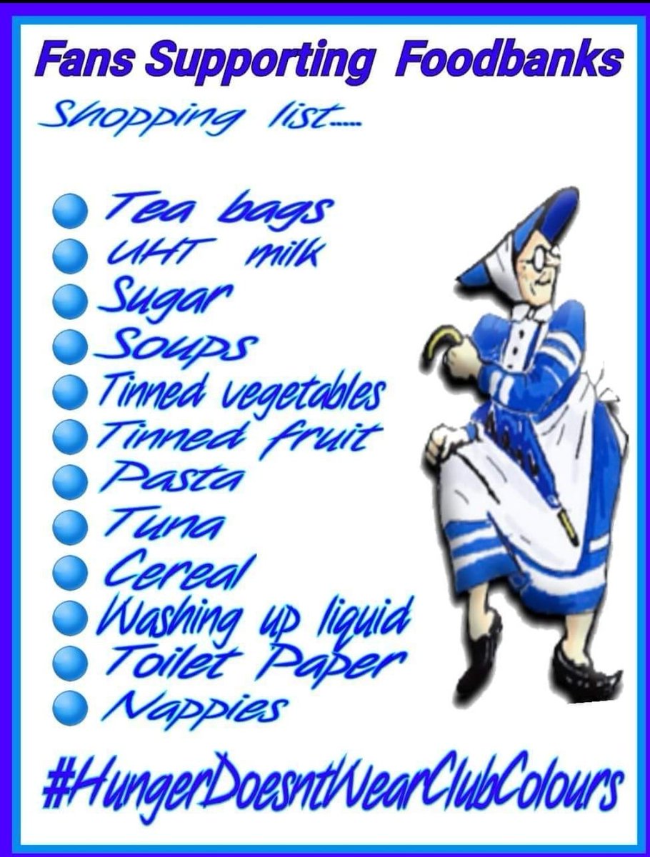 Its been a while, we've missed the 'Old Lady' We return to Goodison Park tomorrow for.our Matchday collection. Usual suspects in an unusual place !!! Our van.will be outside @TheWinslowHotel from midday. Please RT & share your donation could stop a child.going to bed hungry