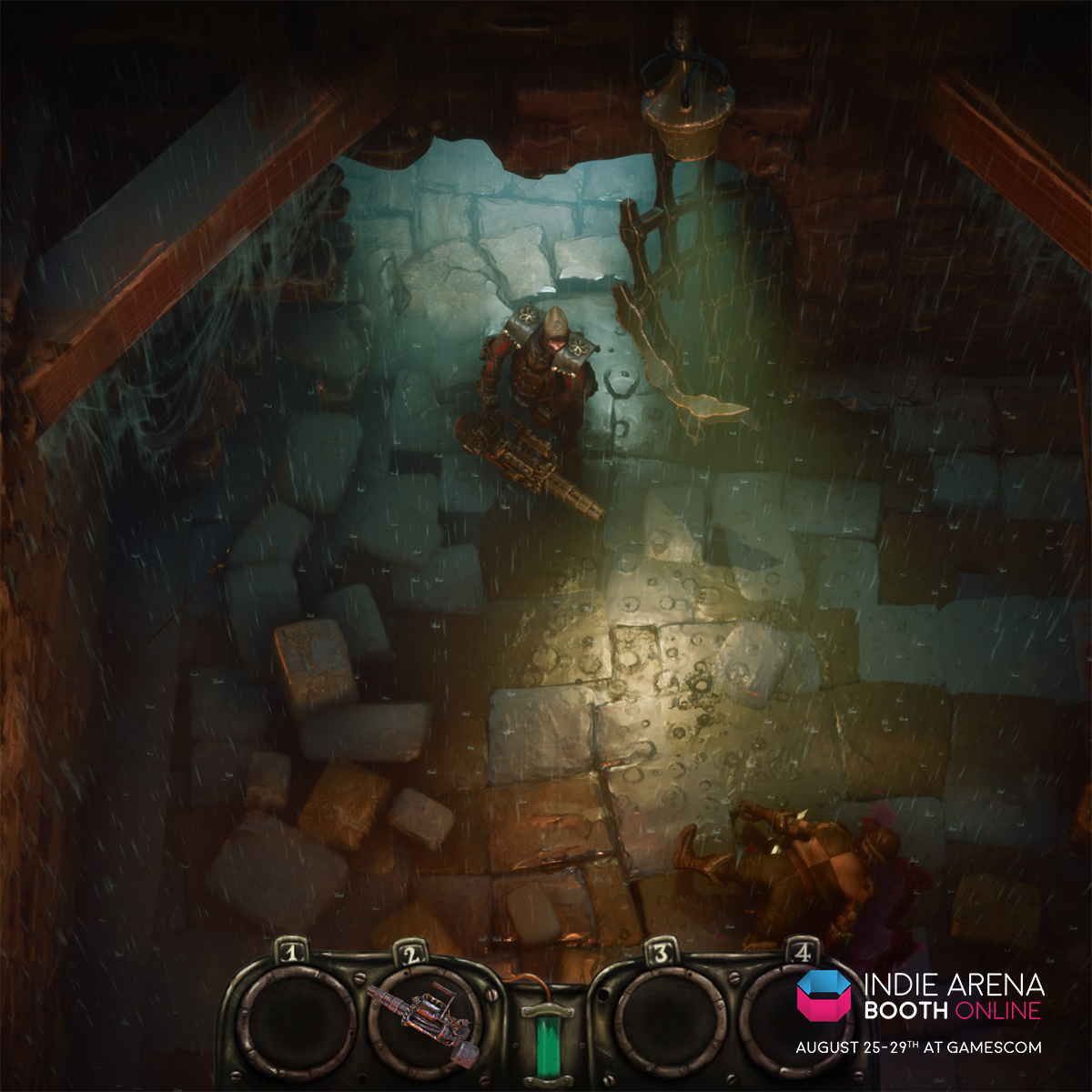 🕹️Moroi
Moroi is a surreal hack’n’slash shooter with adventure elements, dark humor, weapon crafting and dreamlike narrative. <a href="/GameMoroi/">Moroi</a>

#IAB21 #gamescom2021 #IndieGames #GameDev