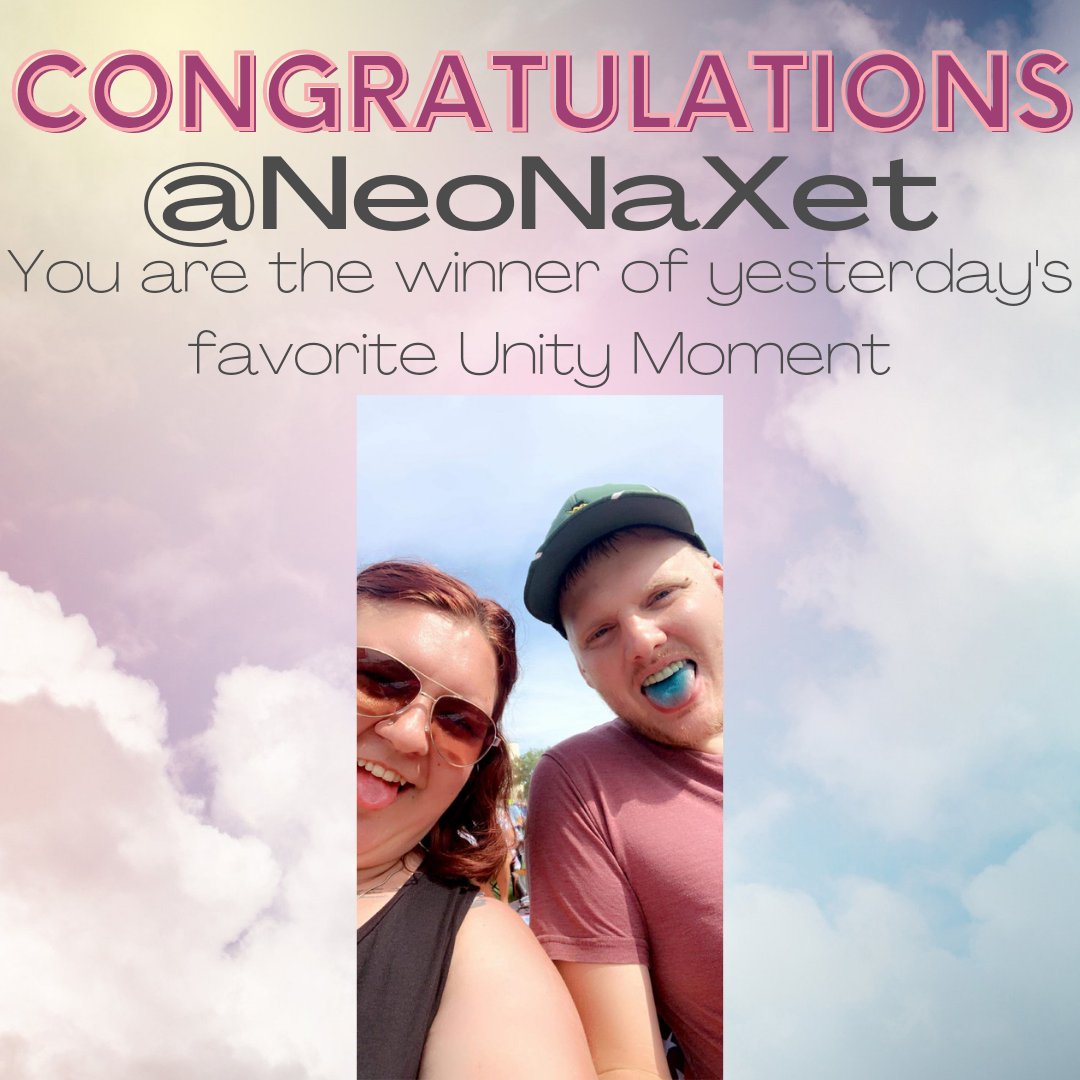 Our favorite Unity moment winner from yesterday is <a href="/NeoNaXet/">NeoNaXet</a>! Shaved ice is definitely a nice treat on hot days at Unity. Make sure to message us to claim your prize!