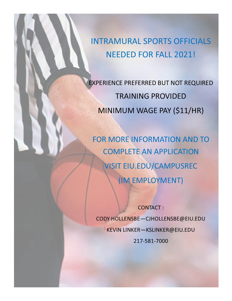 EIU Intramurals tweet media