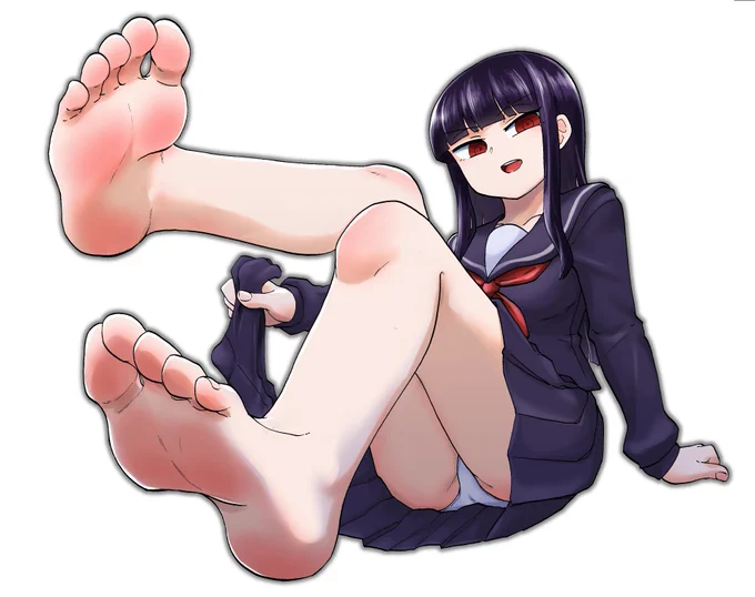 #裸足の日
8月14日は裸足の日らしいわよ 