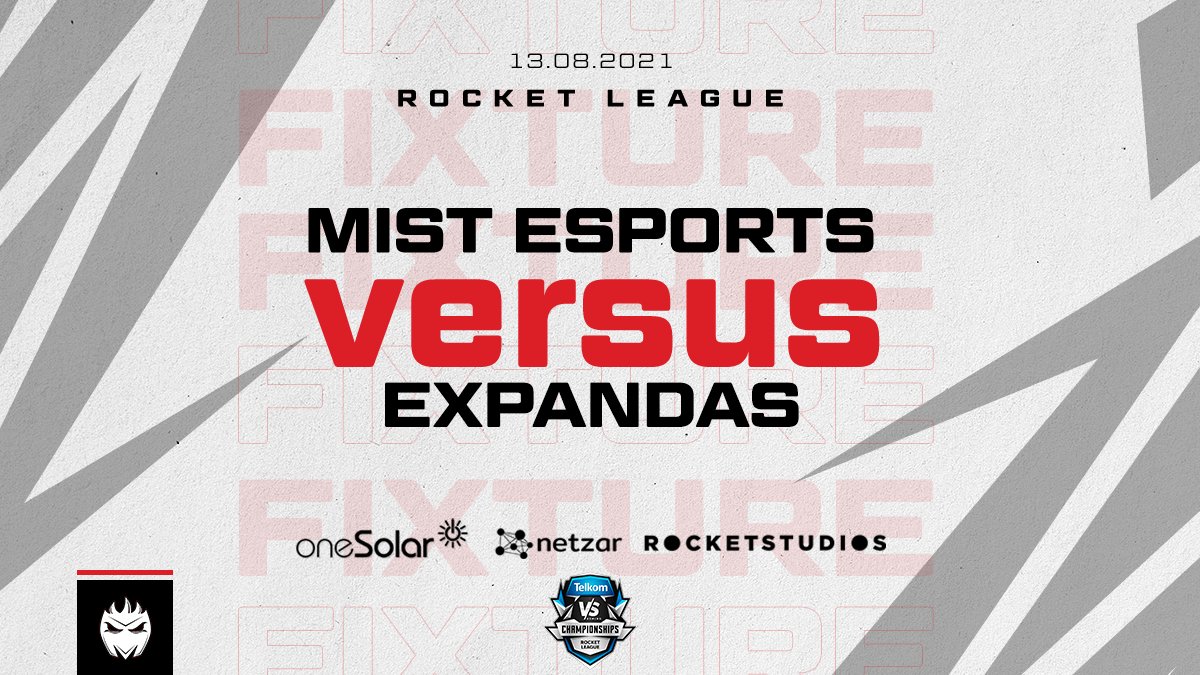 LIVE! | Mist #RocketLeague is taking on <a href="/ExGamingOrg/">Ex-Gaming</a> right now in the <a href="/VSGamingWorld/">Telkom VS Gaming</a> Championship!

Come watch!

📺telkomone.tv
📺twitch.tv/telkomvsg

#VSChampionship

<a href="/rocketstudiosza/">Rocket Studios</a> | <a href="/netzarcoza/">netzar Telecoms</a> | #oneSolar