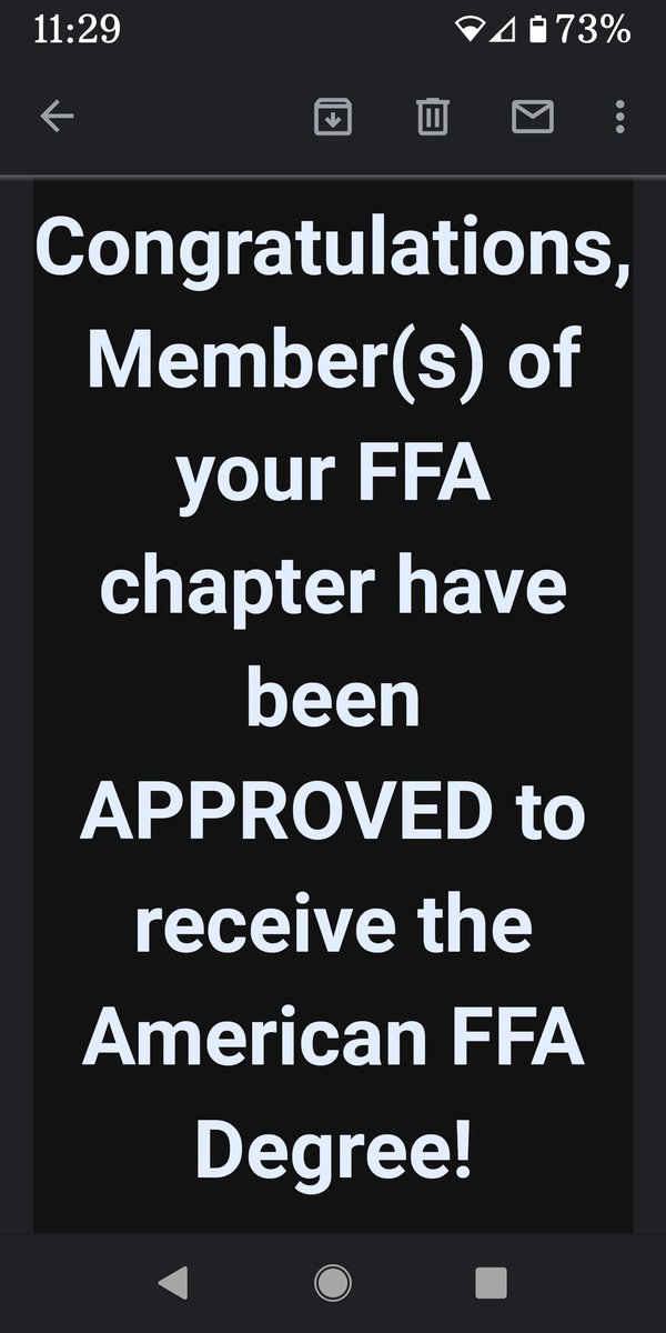 Congratulations to Taylor Bealer, Kinsey Grose, Savannah McKee, and Hailey Staffed! These four young ladies will be receiving their American Degree and this year's National Convention! Way to represent the Wellington FFA Chapter!