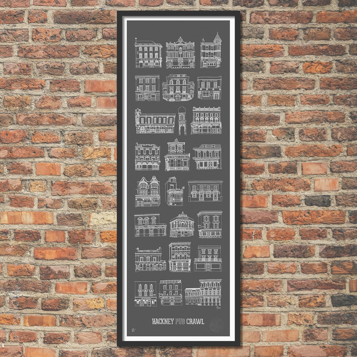 Raise a glass to Pub Scrawls’ fantastic inaugural illustrated presentation, #Hackney #Pub Crawl! 

For more info go to pubscrawls.com

10% of Pub Scrawls’ Hackney Pub Crawl sales profits will be donated to the charity <a href="/HackneyWNS/">HackneyNightShelter</a>

Cheers! 🍻 

#illustration #art #print