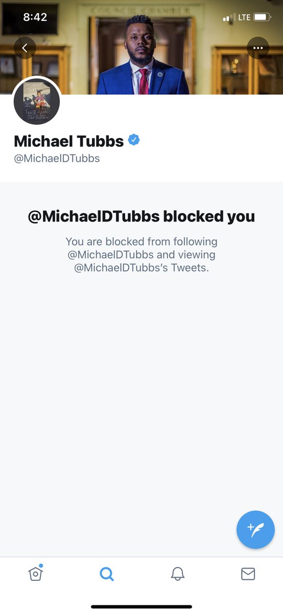 That’s the best he has, is a typo while we were driving &amp; then blocked us, because he doesn’t like the truth.  Our lovely Ex Mayor who doesn’t support Stockton or our businesses.