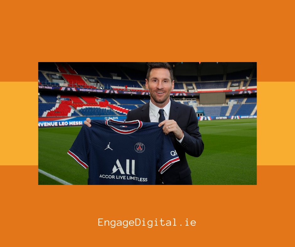 EngageDigital_'s tweet photo. Celebs can draw attention to a brand that no other sort of advertising can since they are recognisable.

PSG's #instagram followers were close to 39 million (Aug 9th) a day before #MessiPSG was revealed by the club, as of Aug 13th, the no of followers has risen to 46 million. https://t.co/0WTwhnzhVm