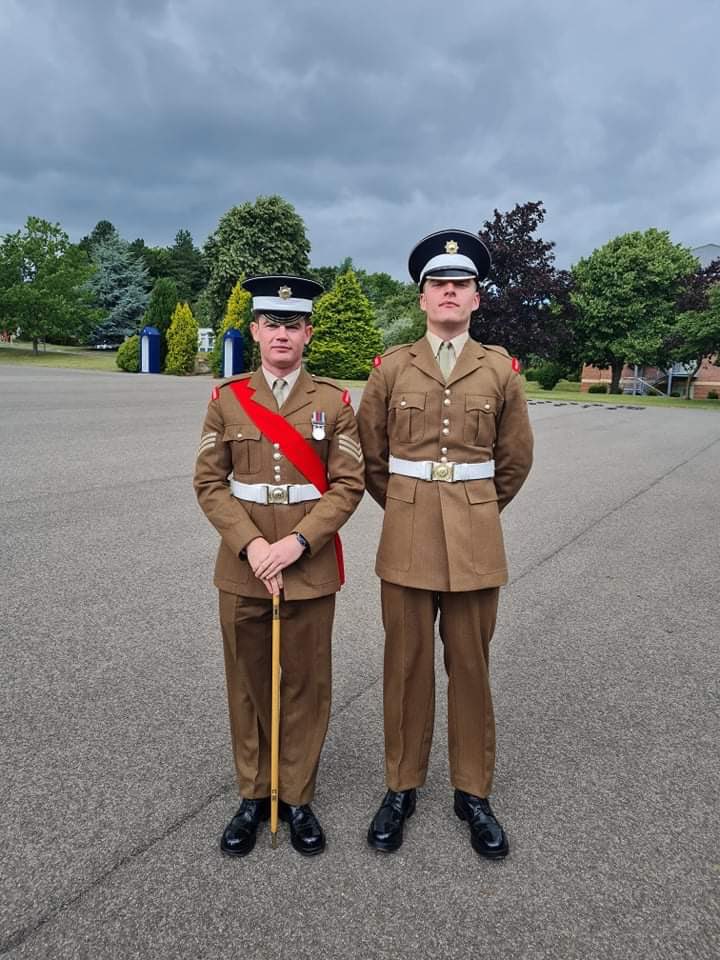 I’ve knew this kid since he was 5 years old. Today I was proud to watch him achieve something so great and pass out of ITC Catterick joining @ColdstreamGds with a bright future ahead of him! #thisisbelonging #armyconfidence