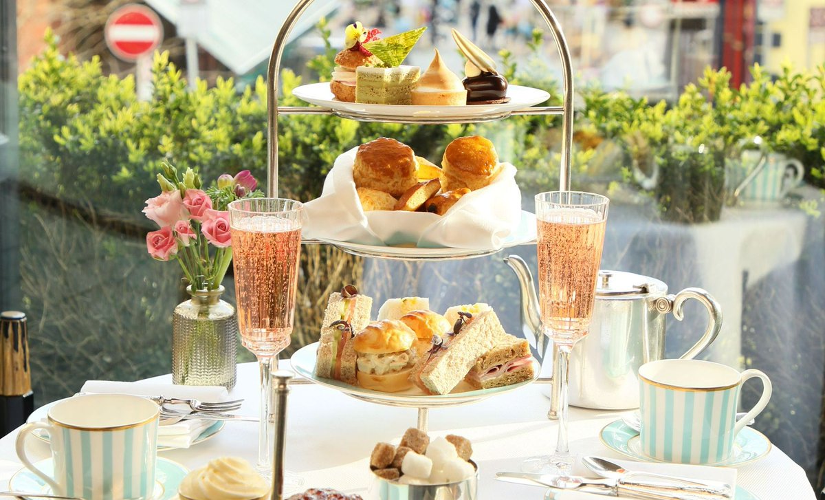 Linger over The Westbury’s iconic Afternoon Tea and enjoy views over Grafton Street as you sample an enticing selection of sandwiches, scones and divine homemade pastries. #WestburyDublin