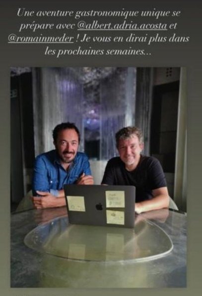 Hoy es un día muy especial.

No hace falta hablar, la noticia habla por si sola.

La Cala se enorgullece del honor que nuestro capitán esté como siempre.               

Al MÁXIMO NIVEL!!! Tradición, honor, disciplina y excelencia ⭐️⭐️⭐️

<a href="/alainducasse/">Alain Ducasse</a> 
<a href="/albertadriapro/">Albert Adrià Projects</a>