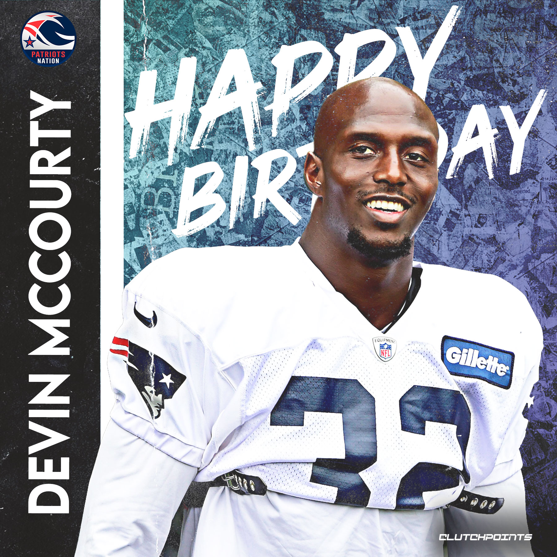 Join Patriots Nation in wishing Devin McCourty a happy 34th birthday!  