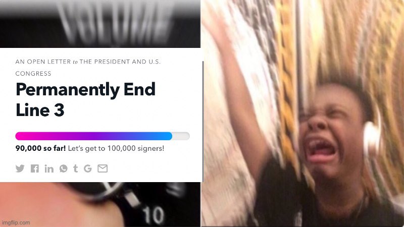 honeyonyxrose's tweet image. OH YEAH! We’re straight DOIN THE THING #StopLine3Pipeline #StopLine3