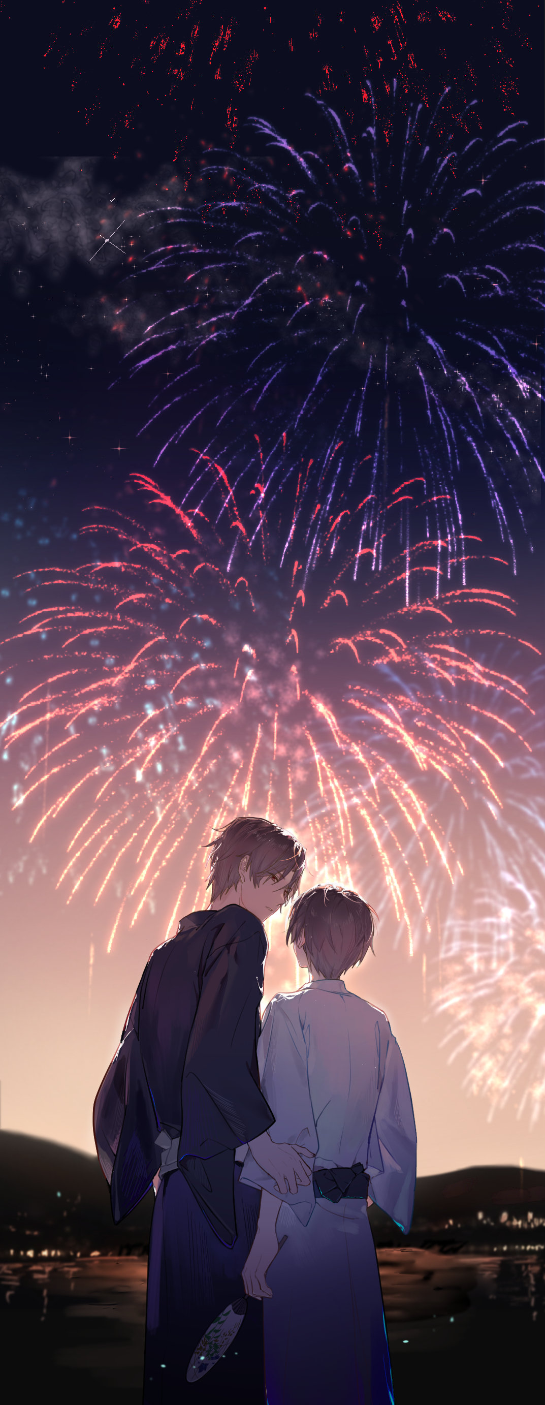 Tsurumi Hisa 花火 名夏 ななつ 是七夕的贺图 也祝大家七夕快乐哦 Gt Lt T Co Rdkb8lyufh Twitter