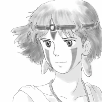 昨日はもののけ姫をやっておったのか
20年前描いたやつ 