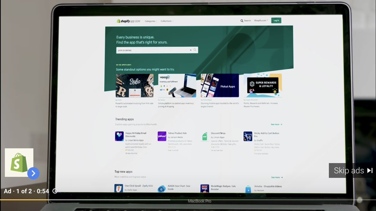 MarcDarmon4's tweet photo. Really glad I didn't skip this ad on YouTube

I would have missed seeing the @Veeqo Shopify App pop up

Thankfully, the add heavily featured a Corgi so I held on and now I'll never skip it 

Thanks @Shopify @ShopifyPartners !

#eCommerce #Shopify #ShopifyPlus https://t.co/JbyiuChSk2