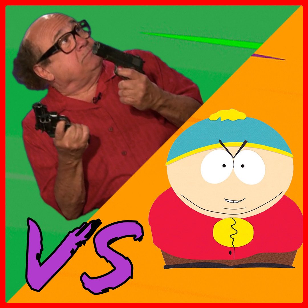 TwoInTheCooler's tweet photo. Vote now in our IG story! Two absolute units in this one. #FrankReynolds and #EricCartman go head to head in a fight to the death! Who do you think comes out on top! #SouthPark #AlwaysSunny #Podcast https://t.co/9SRTVYvsT3